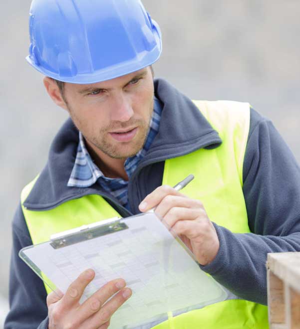 GD Liquidators Worker Making Notes