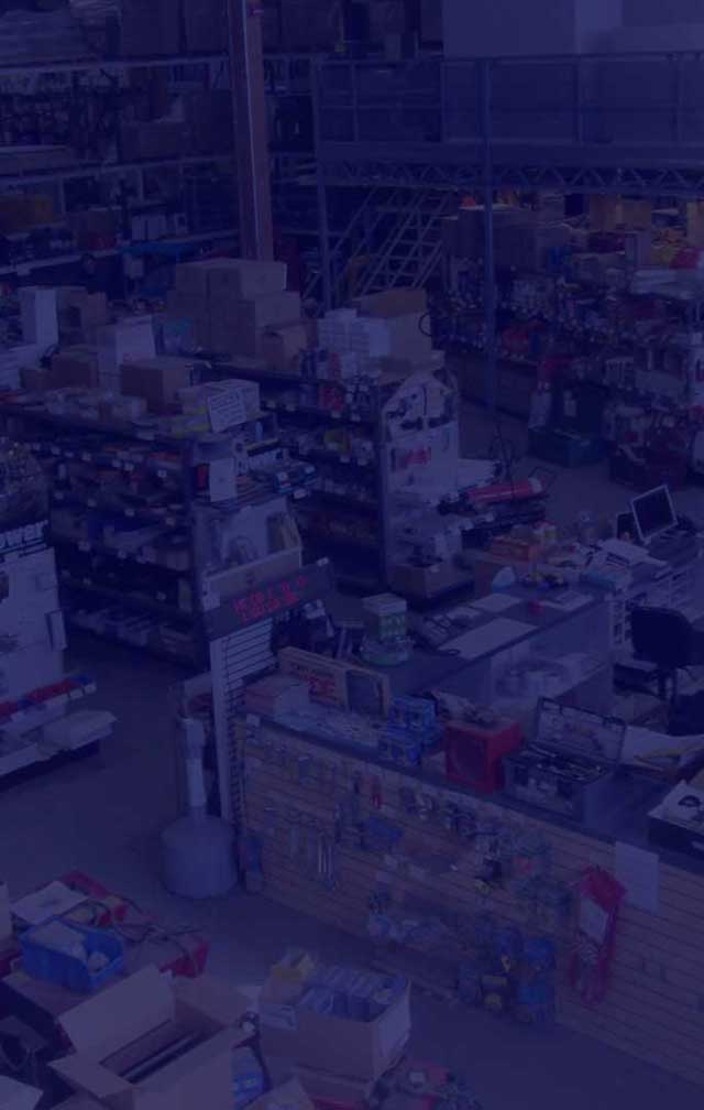 Office Furniture Stored in Warehouse